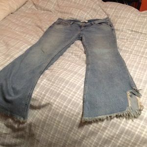 Free people flare jeans 29